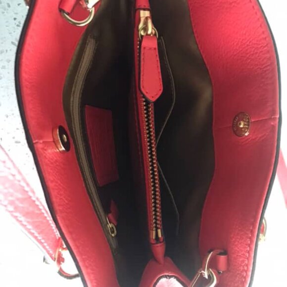 Coach Madison Minetta Leather Crossbody Bag - Picture 5 of 6